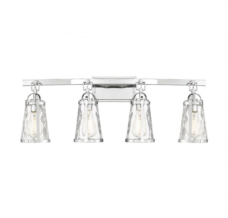 Albany 4 Light Polished Chrome Bath Bar