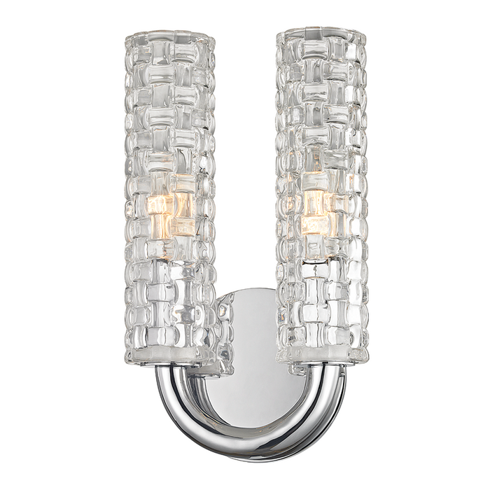 2 LIGHT WALL SCONCE