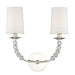 Mirage 2 Light Polished Nickel Wall Mount