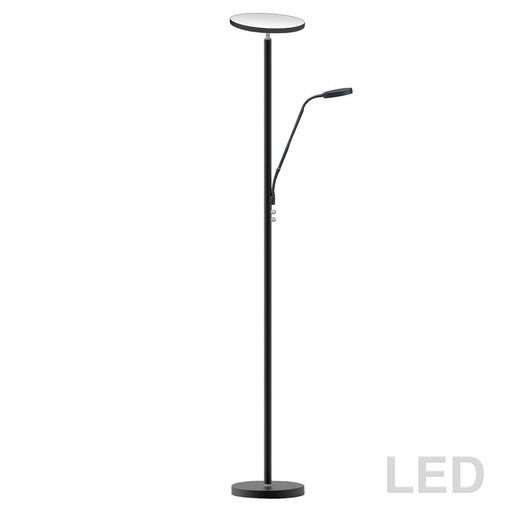 Mother & Son Floor Lamp, Satin Black Finish