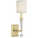 Paxton 1 Aged Brass Sconce