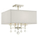 Paxton 4 Light Polished Nickel Ceiling Mount