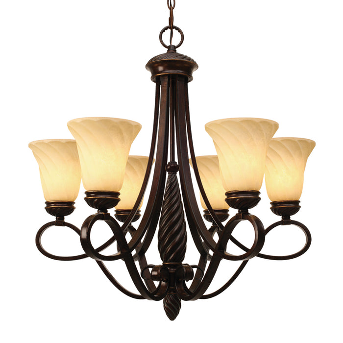 Torbellino 6 Light Chandelier