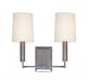 2 LIGHT WALL SCONCE