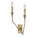 2 LIGHT LEFT WALL SCONCE