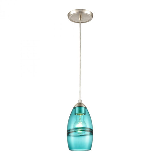 Rousten 1-Light mini pendant in  Satin Nickel