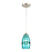 Rousten 1-Light mini pendant in  Satin Nickel