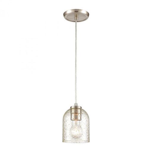 Sprinkle 1-Light mini pendant in Satin Nickel