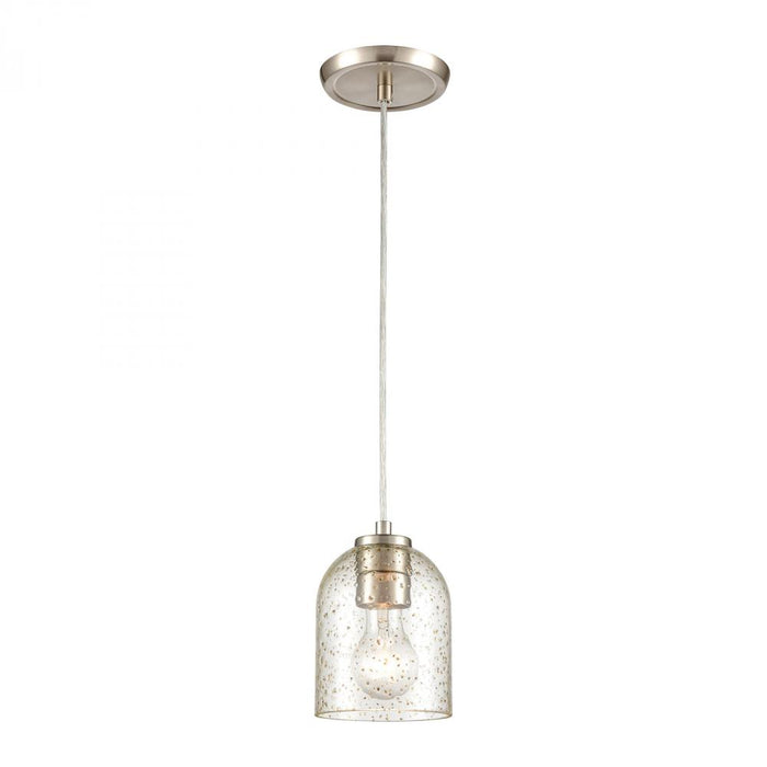 Sprinkle 1-Light mini pendant in  Satin Nickel