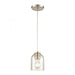 Sprinkle 1-Light mini pendant in  Satin Nickel