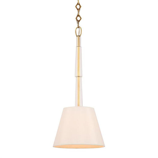 Lawson 1 Light Aged Brass Pendant