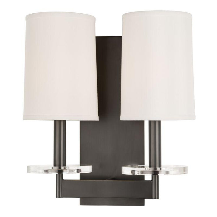 2 LIGHT WALL SCONCE