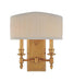 2 LIGHT WALL SCONCE