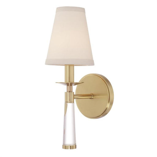 Baxter 1 Light Antique Gold Sconce