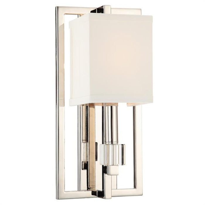 Dixon 1 Light Polished Nickel Sconce