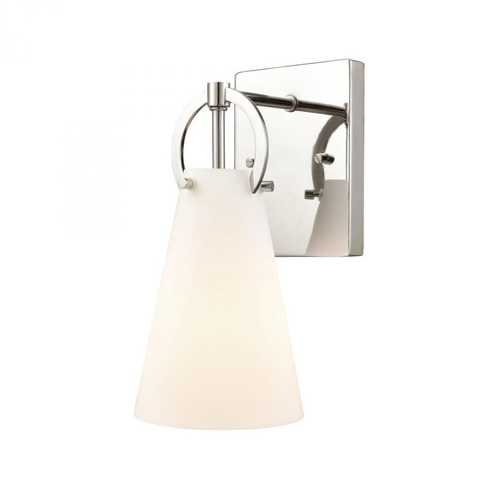 Gabby 1-Light vanity light in  Polished Nickel