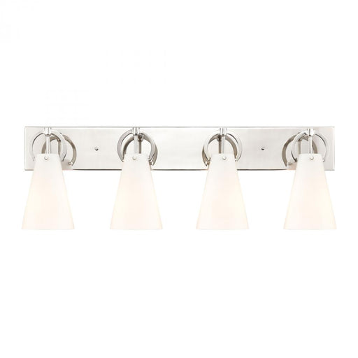 Gabby 4-Light vanity light in  Polished Nickel