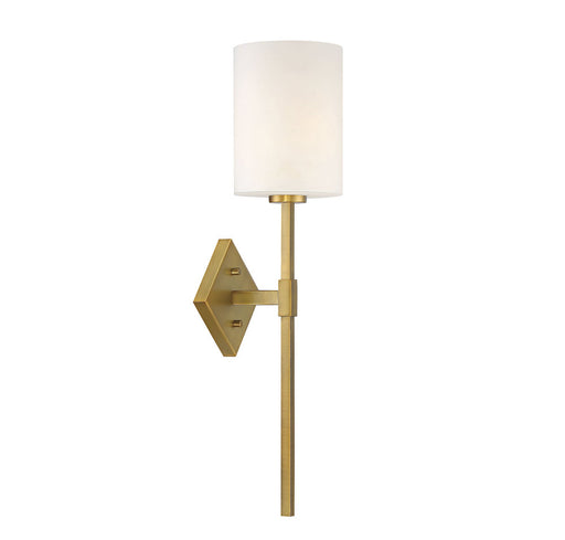 Destin 1 Light Warm Brass Wall Sconce