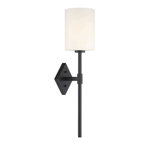 Destin 1 Light Black Wall Sconce