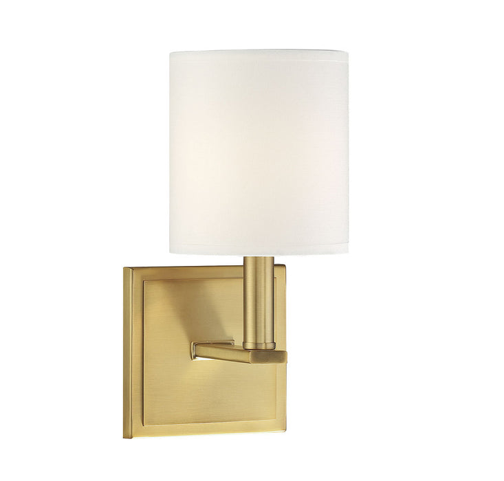 Waverly 1 Light Warm Brass Sconce