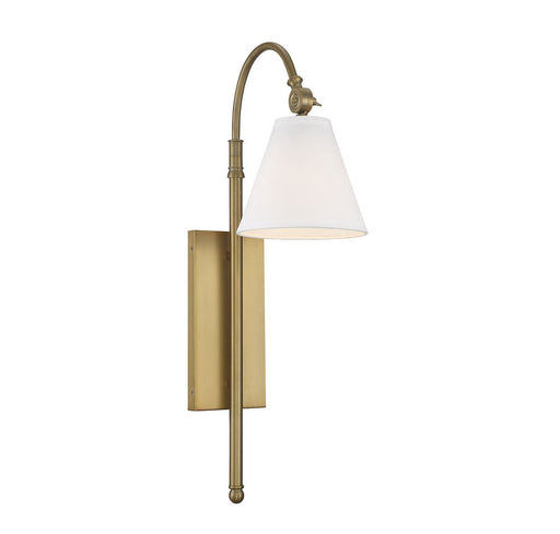 Rutland 1 Light Warm Brass  Sconce