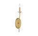 Richfield 1 Light  Warm Brass Sconce