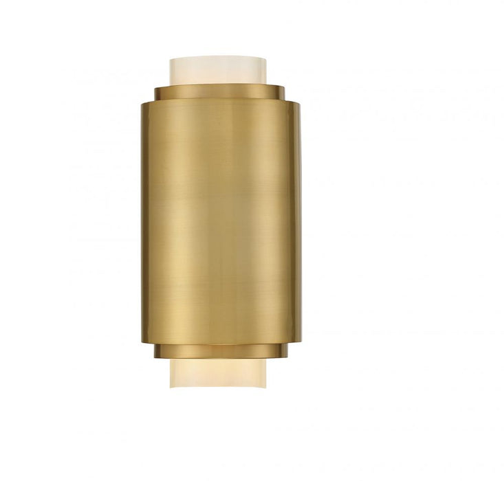 Beacon 2 Light 1 Burnished Brass Sconce