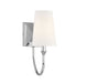 Cameron Polished Nickel 1 Light Sconce