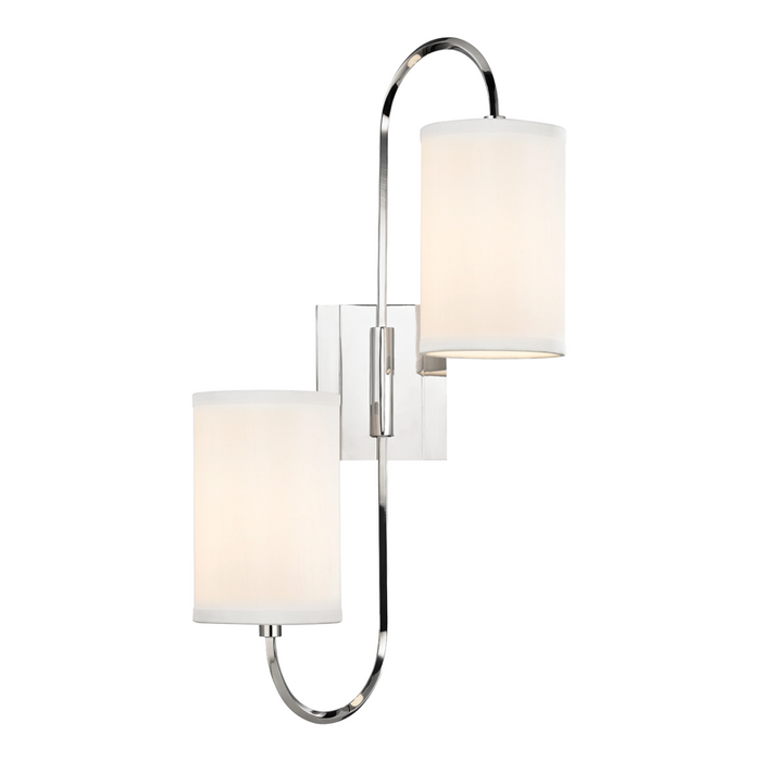 2 LIGHT WALL SCONCE