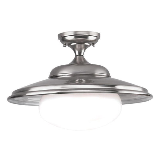 1 LIGHT SEMI FLUSH