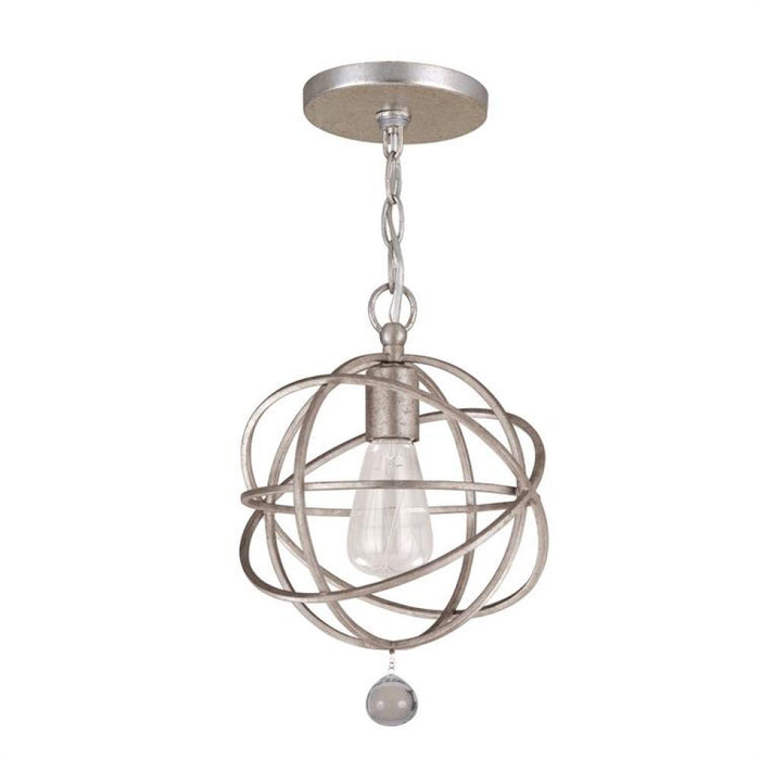 Solaris 1 Light Silver Pendant