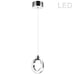 14W Pendant Polished Chrome Finish