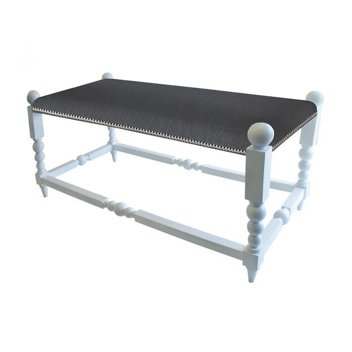 White Julianne Bench (dark)