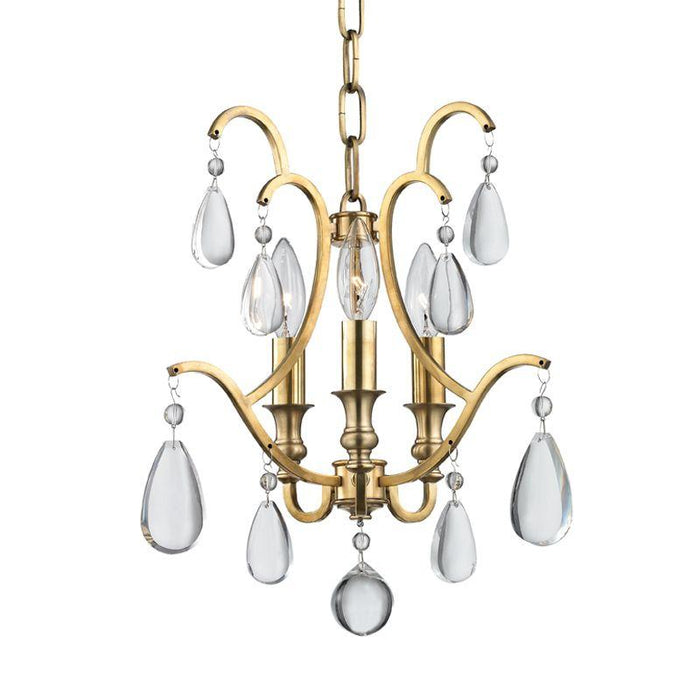 3 LIGHT SEMI FLUSH/PENDANT