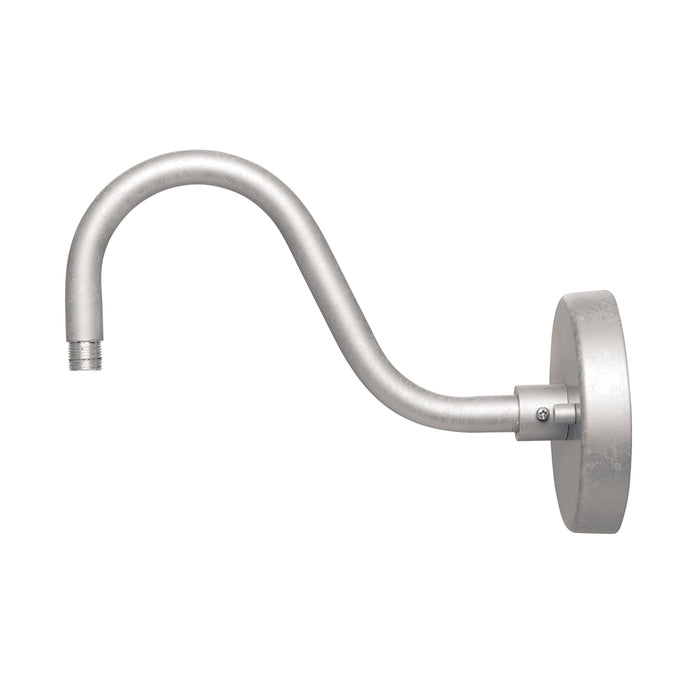 10" Gooseneck Arm with Wall Mount Bracket