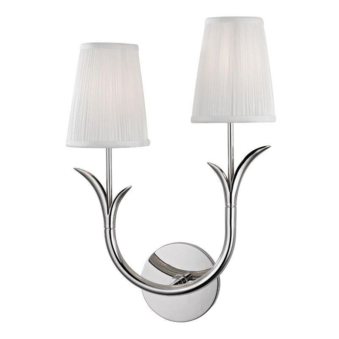 2 LIGHT LEFT WALL SCONCE