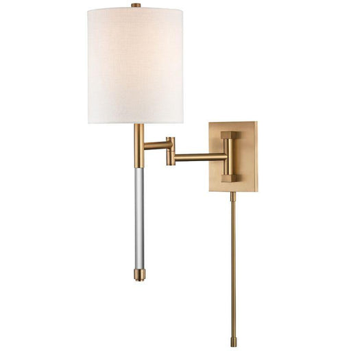 1 LIGHT WALL SCONCE WITH PLUG