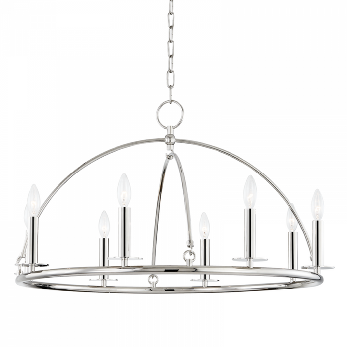 8 LIGHT CHANDELIER