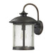 1 Light Outdoor Wall Lantern