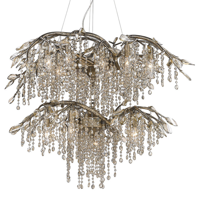 Autumn Twilight 2 Tier - 18 Light Chandelier