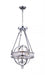 3 Light Mini Chandelier with Chrome finish