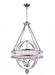 4 Light Chandelier with Chrome finish