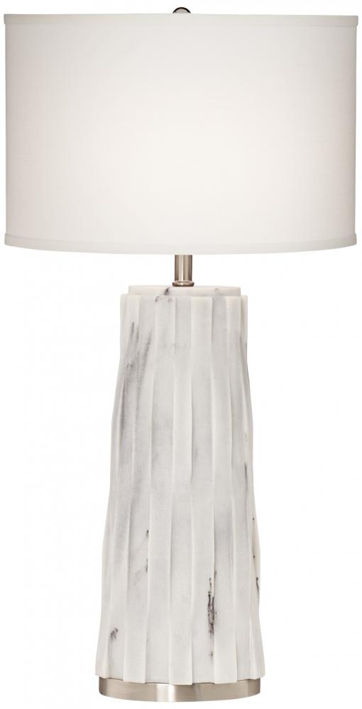 TL-34" poly marble lamp