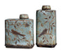 Uttermost Freya Light Sky Blue Containers, Set/2