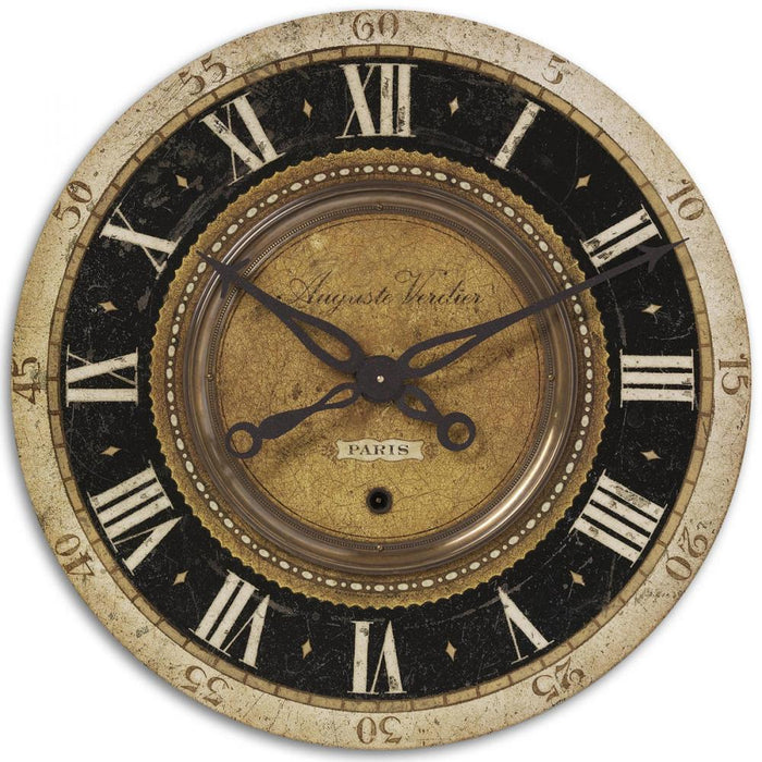 Uttermost Auguste Verdier 27" Wall Clock