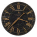 Uttermost Bond Street 18" Black Wall Clock
