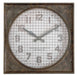 Uttermost Warehouse Wall Clock W/ Grill