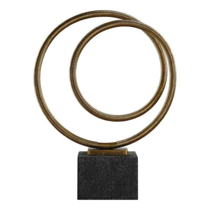 Uttermost Oja Gold Sculpture