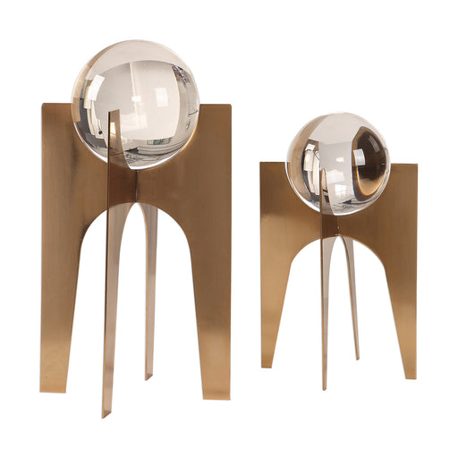 Uttermost Ellianna Crystal Spheres, S/2