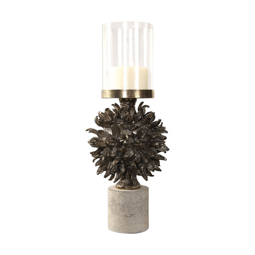 Uttermost Autograph Tree Antique Bronze Candleholder